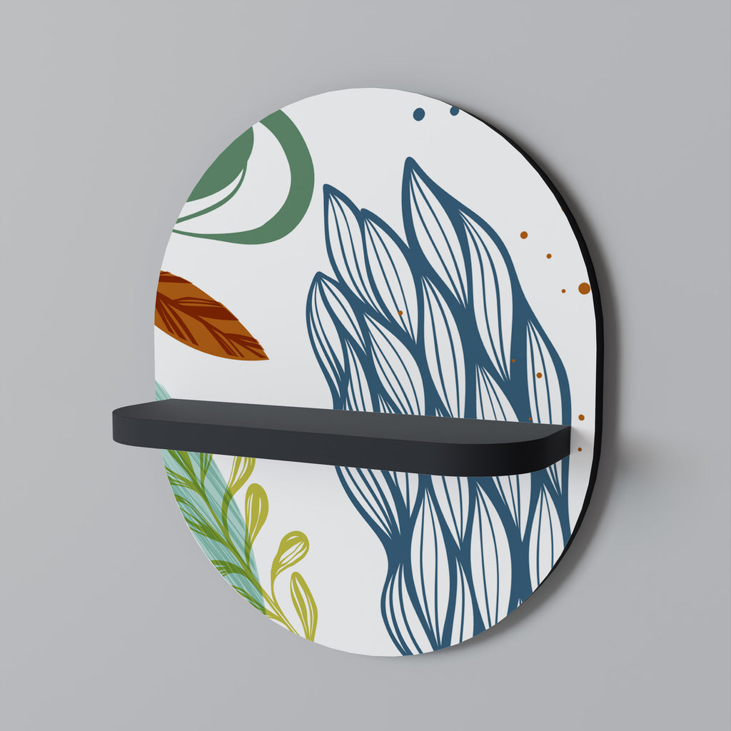 BOTANICAL HURRICANE Decorative Art Shelf