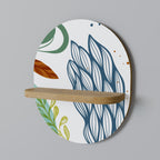 BOTANICAL HURRICANE Decorative Art Shelf