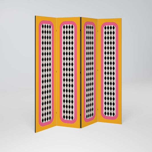 TEARS IN HEAVEN 4-Panel Room Divider