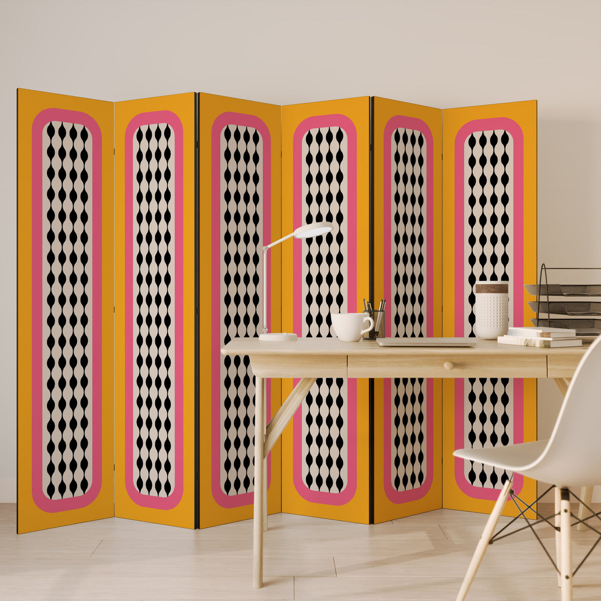 TEARS IN HEAVEN 6-Panel Room Divider