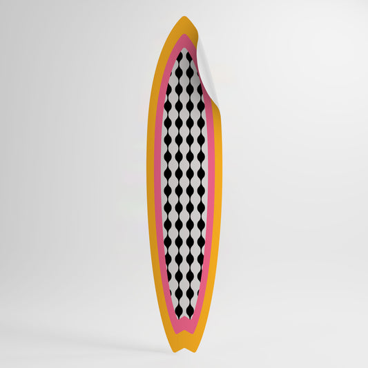 TEARS IN HEAVEN Peel and Stick Surfboard Sticker
