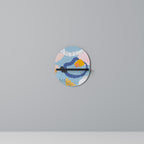 DREAMY SWIRLS Decorative Art Shelf