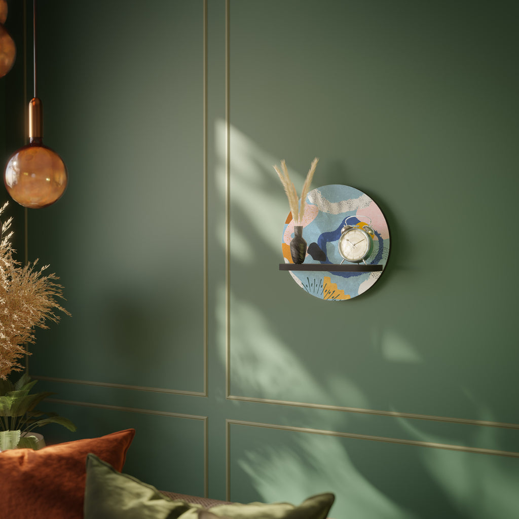 DREAMY SWIRLS Decorative Art Shelf