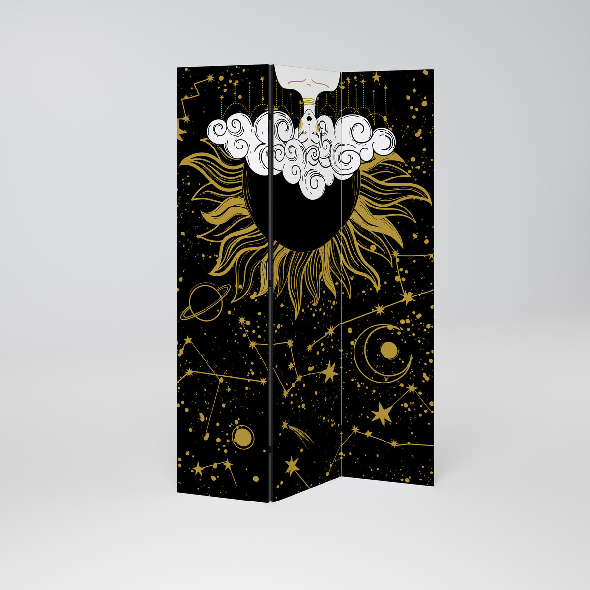 STELLAR CONSTELLATIONS 3-teiliger Paravent