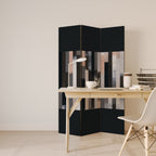 COLLAGE OF RECTANGLES 3-teiliger Paravent