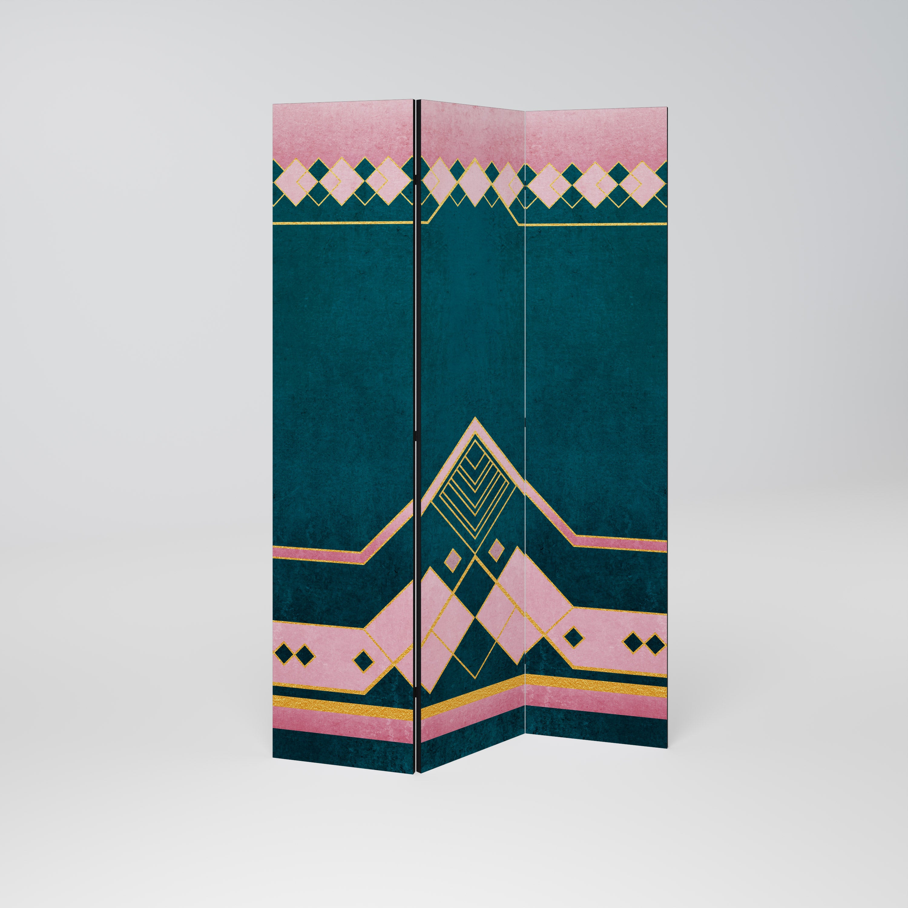 ROYAL COMPOSITION 3-Panel Room Divider