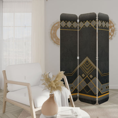 ROYAL ORDINARINESS 3-Panel Plywood Room Divider