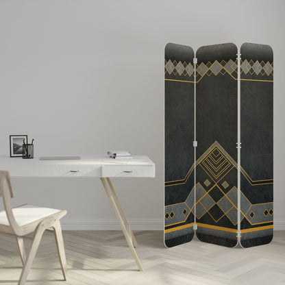 ROYAL ORDINARINESS 3-Panel Plywood Room Divider