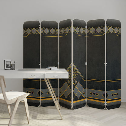 ROYAL ORDINARINESS 6-Panel Plywood Room Divider