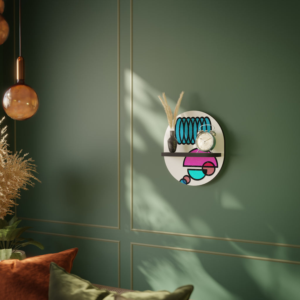 GEOMETRIC RHAPSODY Decorative Art Shelf