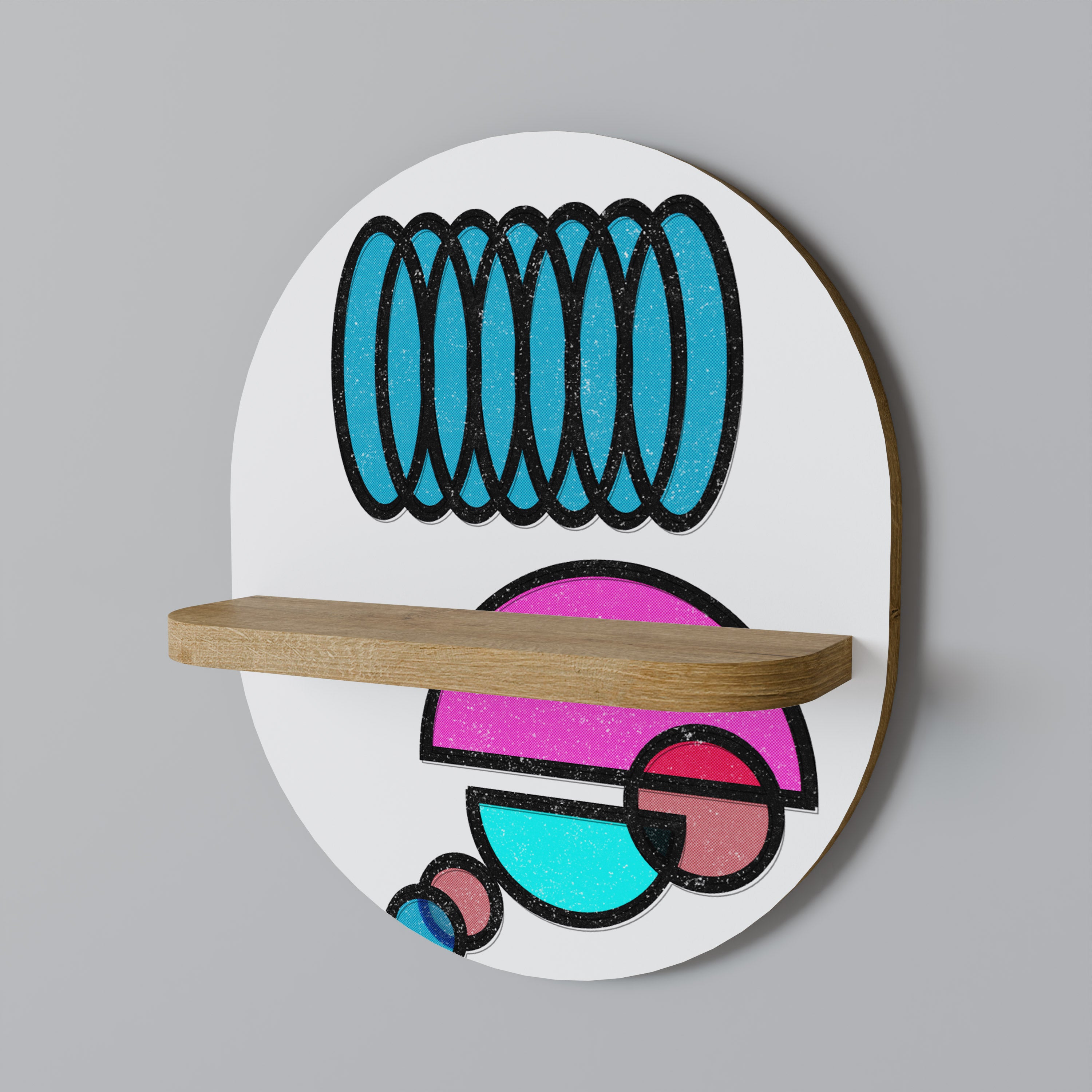 GEOMETRIC RHAPSODY Decorative Art Shelf