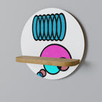 GEOMETRIC RHAPSODY Decorative Art Shelf