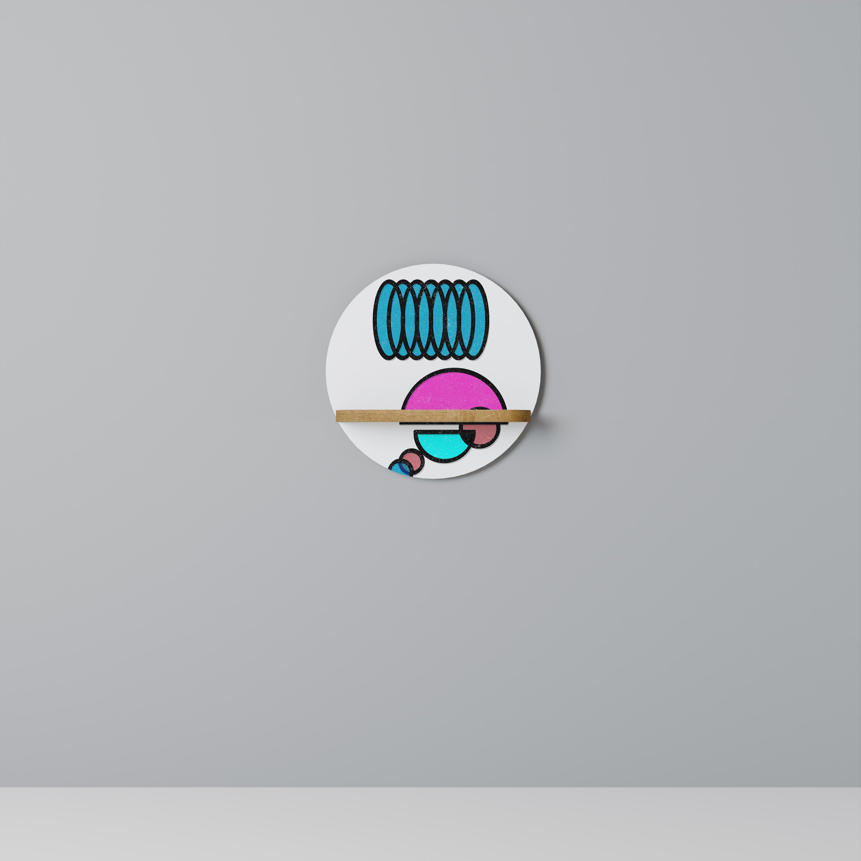 GEOMETRIC RHAPSODY Decorative Art Shelf