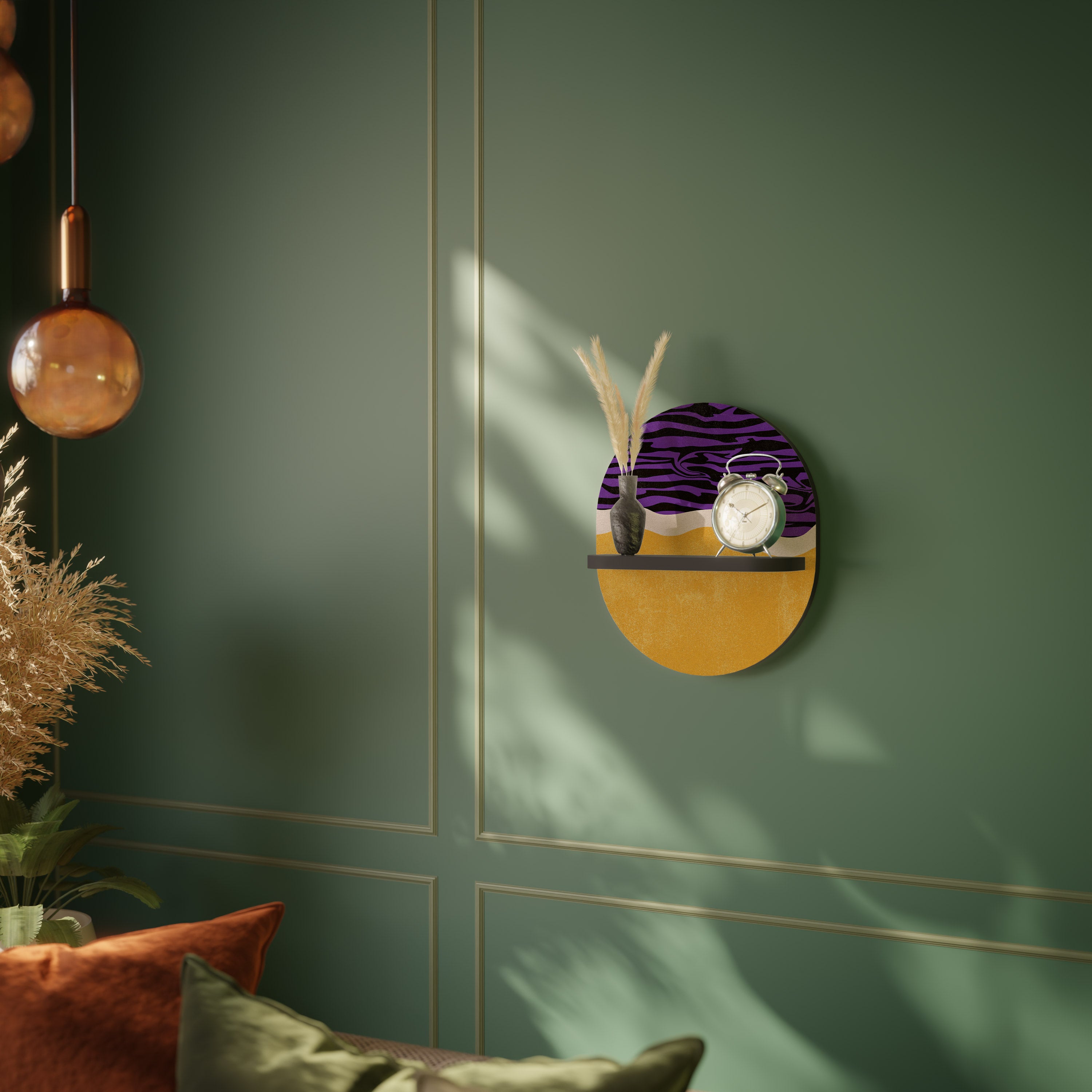 INDEPENDENT BORDER Decorative Art Shelf