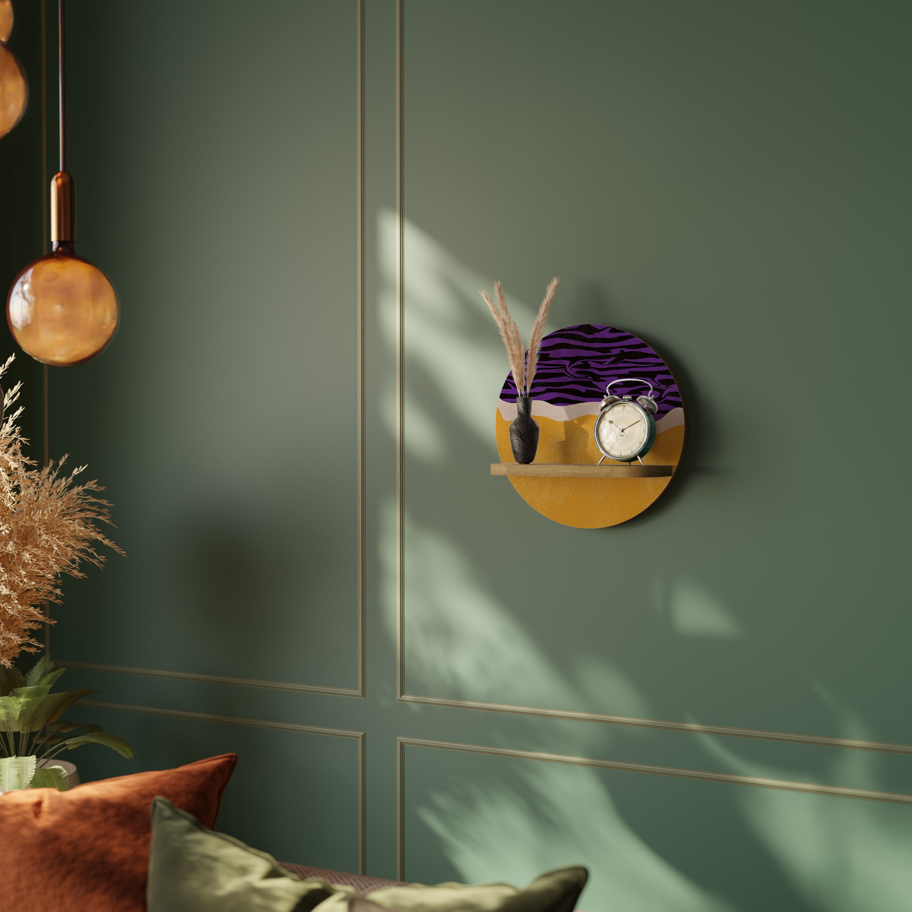 INDEPENDENT BORDER Decorative Art Shelf