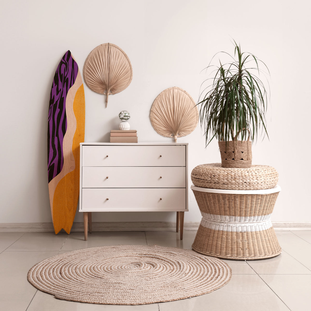 INDEPENDENT BORDER Surfboard Decorative Panel