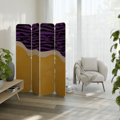 INDEPENDENT BORDER 4-Panel Plywood Room Divider