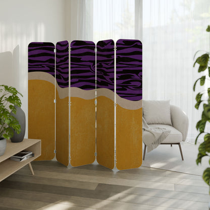 INDEPENDENT BORDER 5-Panel Plywood Room Divider