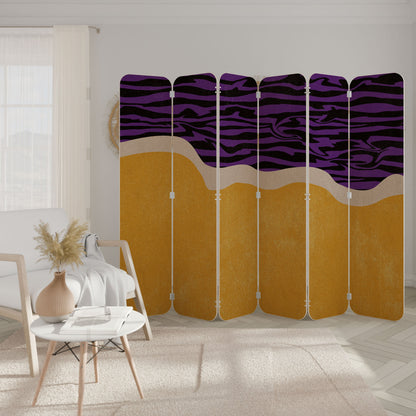 INDEPENDENT BORDER 6-Panel Plywood Room Divider