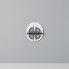 MONOCHROME NEXUS Decorative Art Shelf