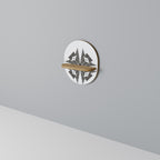 MONOCHROME NEXUS Decorative Art Shelf