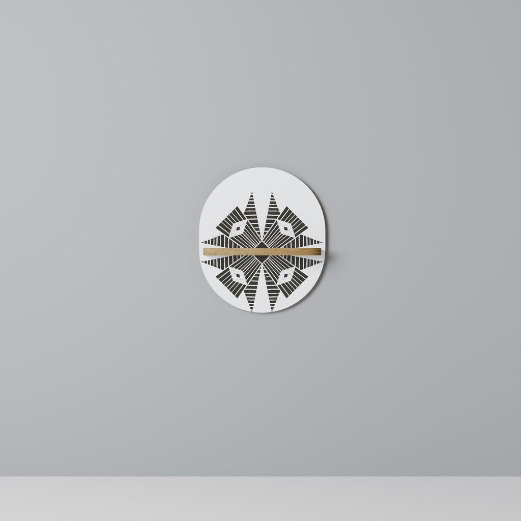 MONOCHROME NEXUS Decorative Art Shelf