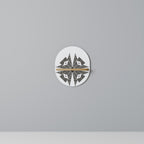 MONOCHROME NEXUS Decorative Art Shelf