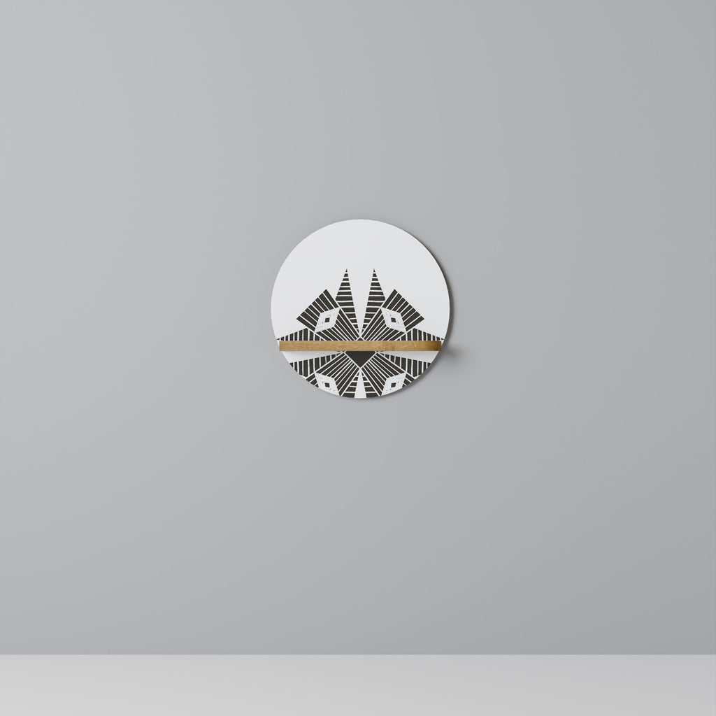 MONOCHROME NEXUS Decorative Art Shelf