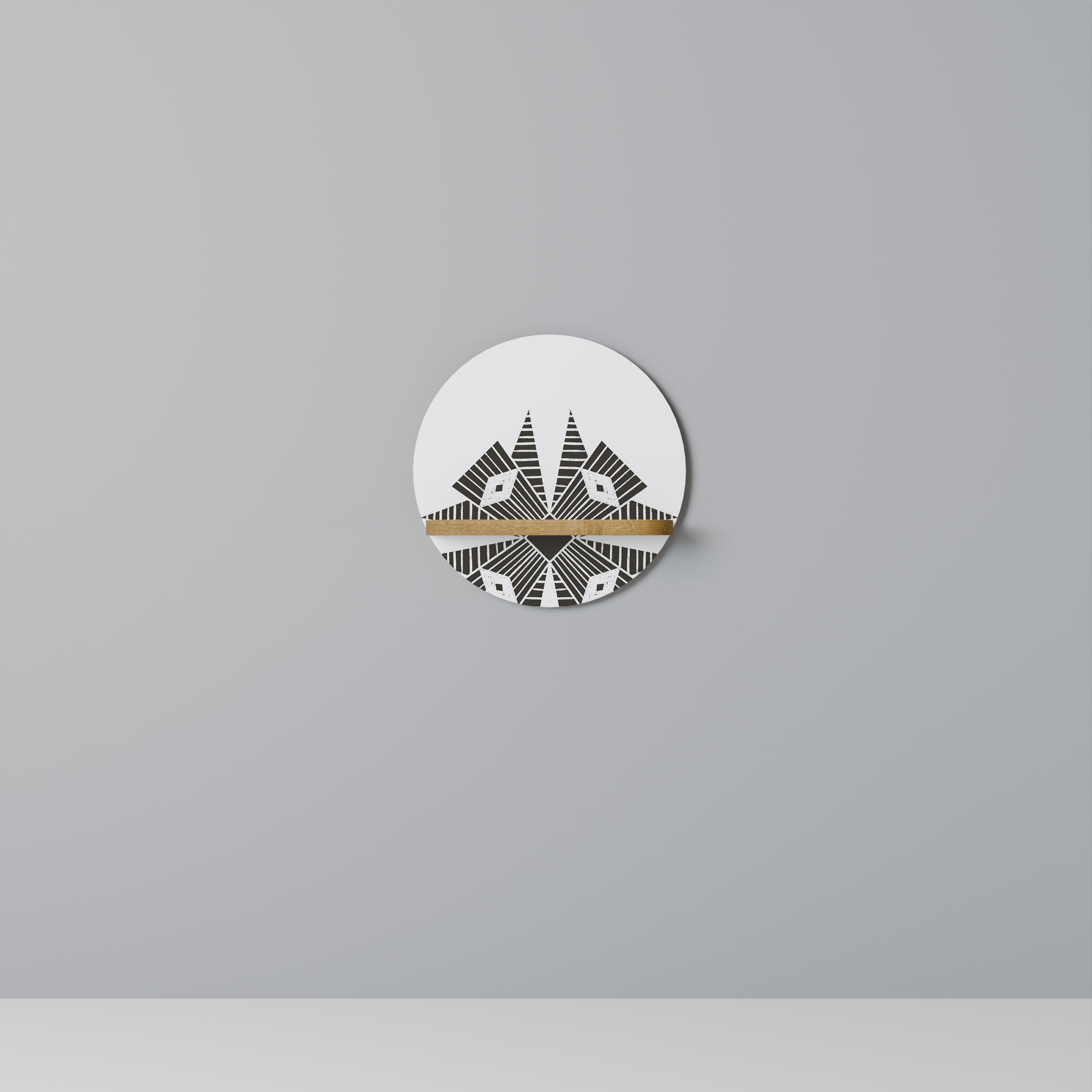 MONOCHROME NEXUS Decorative Art Shelf