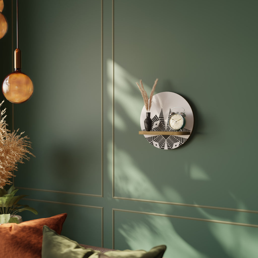 MONOCHROME NEXUS Decorative Art Shelf