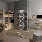 MONOCHROME NEXUS 3-teiliger Paravent