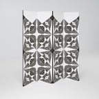 MONOCHROME NEXUS 4-Panel Room Divider
