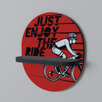 ENJOY THE RIDE Decorative Art Shelf