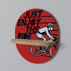 ENJOY THE RIDE Decorative Art Shelf