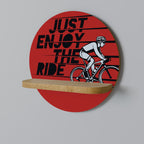 ENJOY THE RIDE Decorative Art Shelf