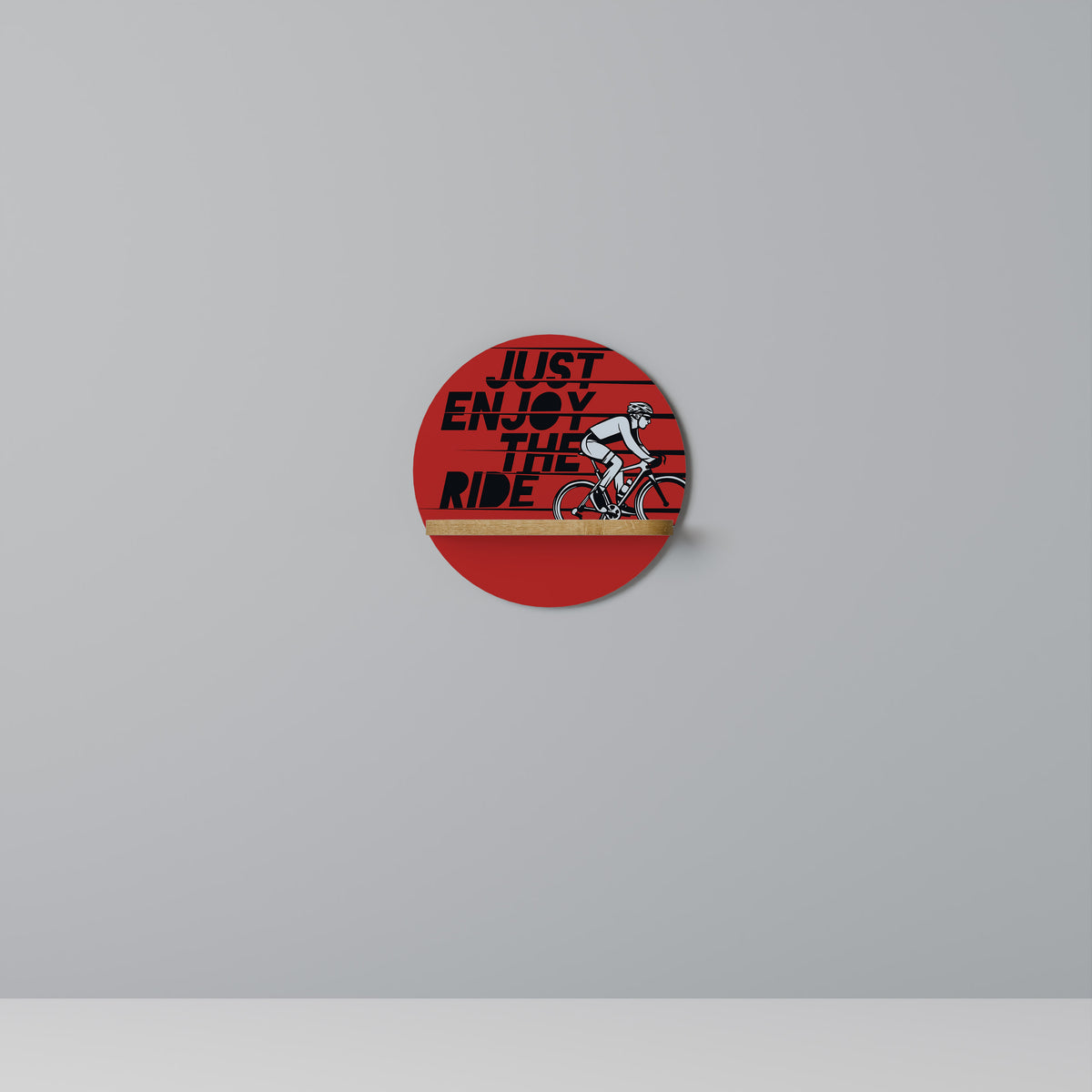 ENJOY THE RIDE Art Shelf