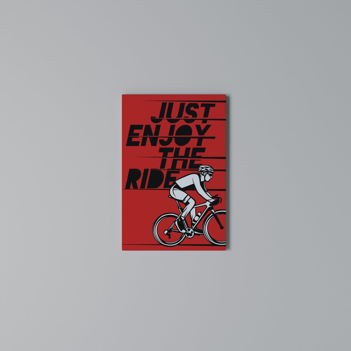 ENJOY THE RIDE Vertical Canvas Print