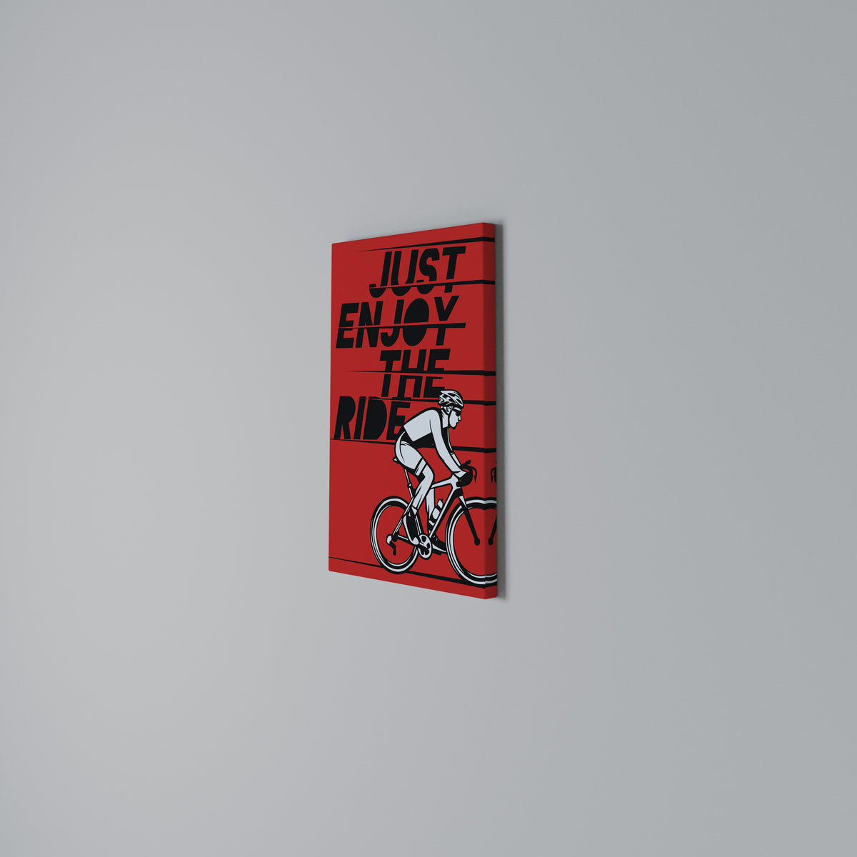 ENJOY THE RIDE Vertical Canvas Print