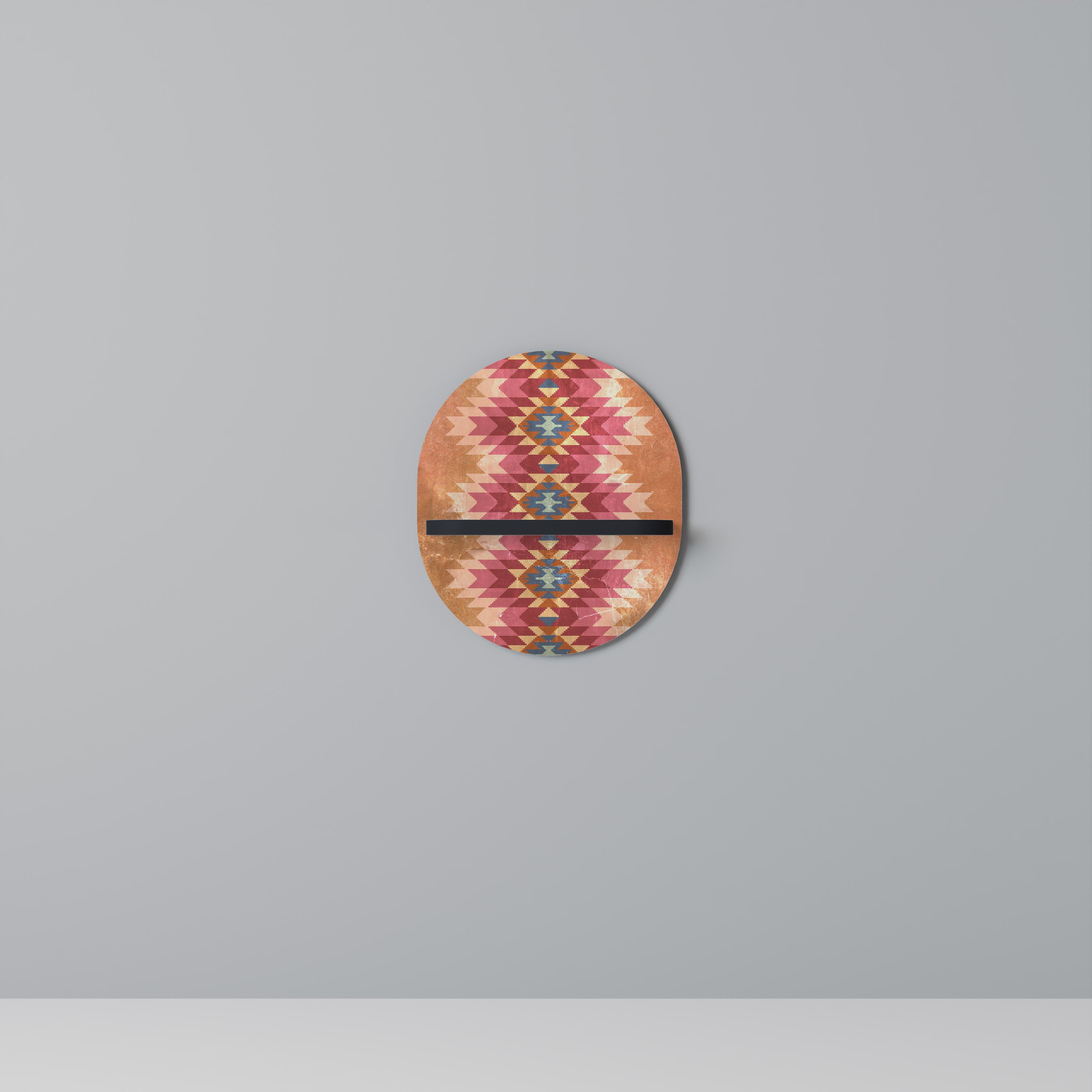 INDIAN FOLK Decorative Art Shelf