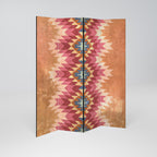 INDIAN FOLK Biombo de 4 paneles