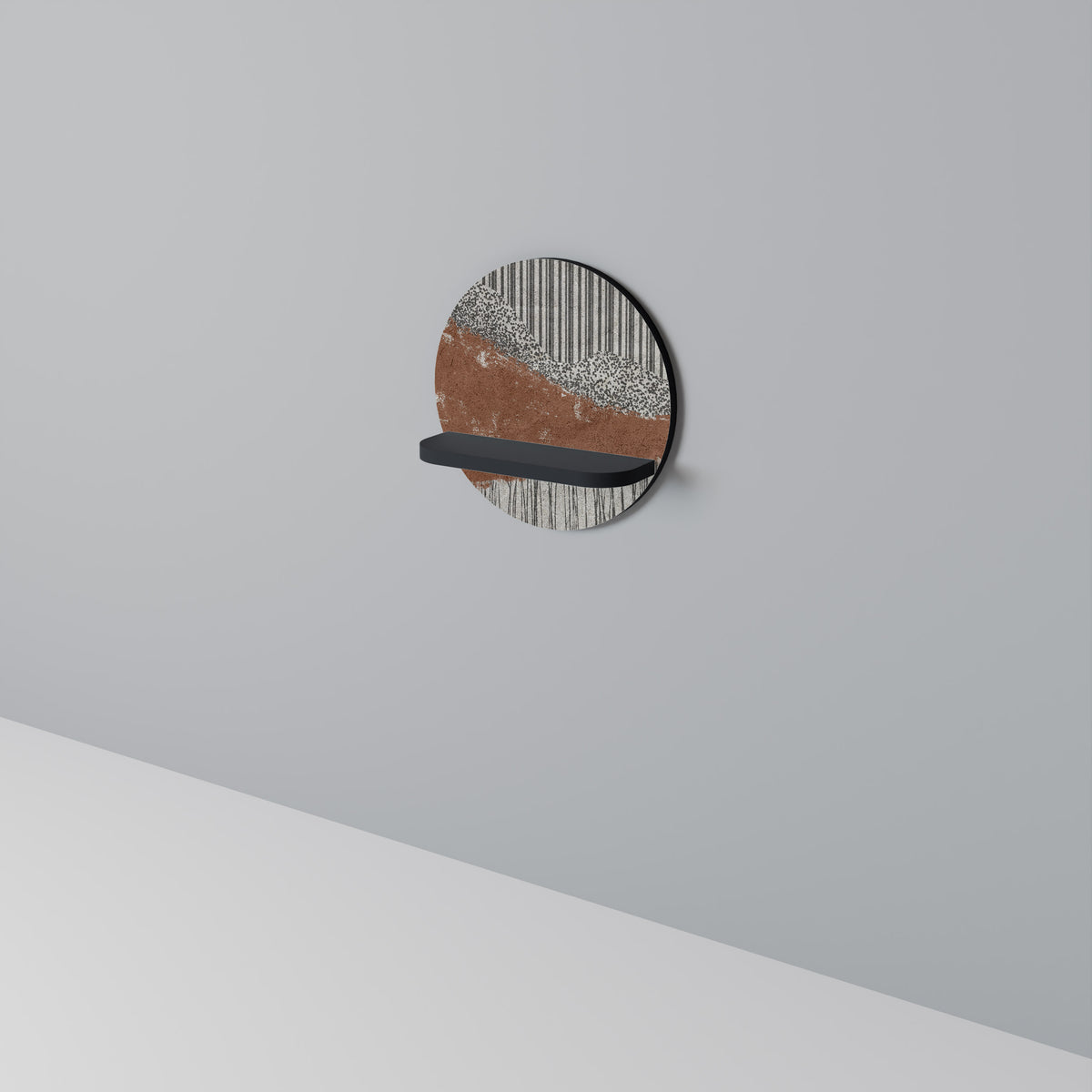 STRIPED TERRAIN Designová police