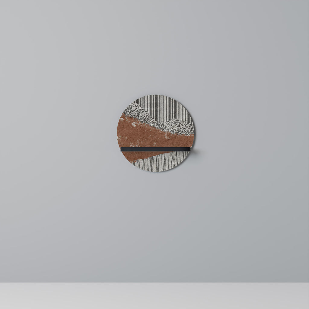 STRIPED TERRAIN Decorative Art Shelf