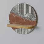 STRIPED TERRAIN Decorative Art Shelf