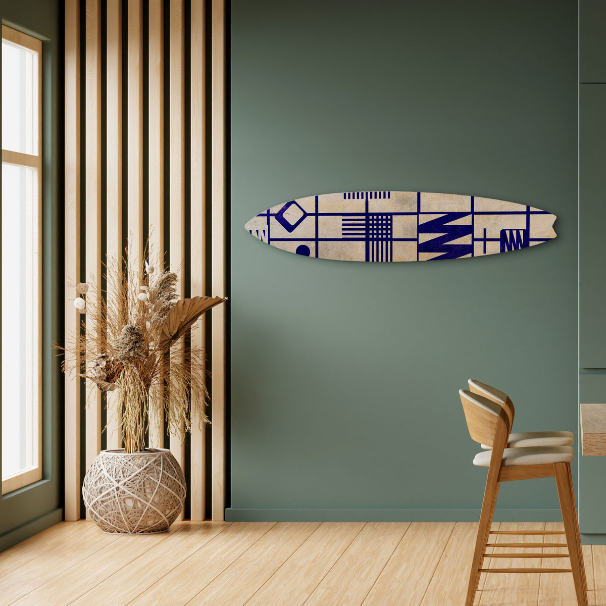 THE RIGHT PLACES Surfboard Decorative Panel