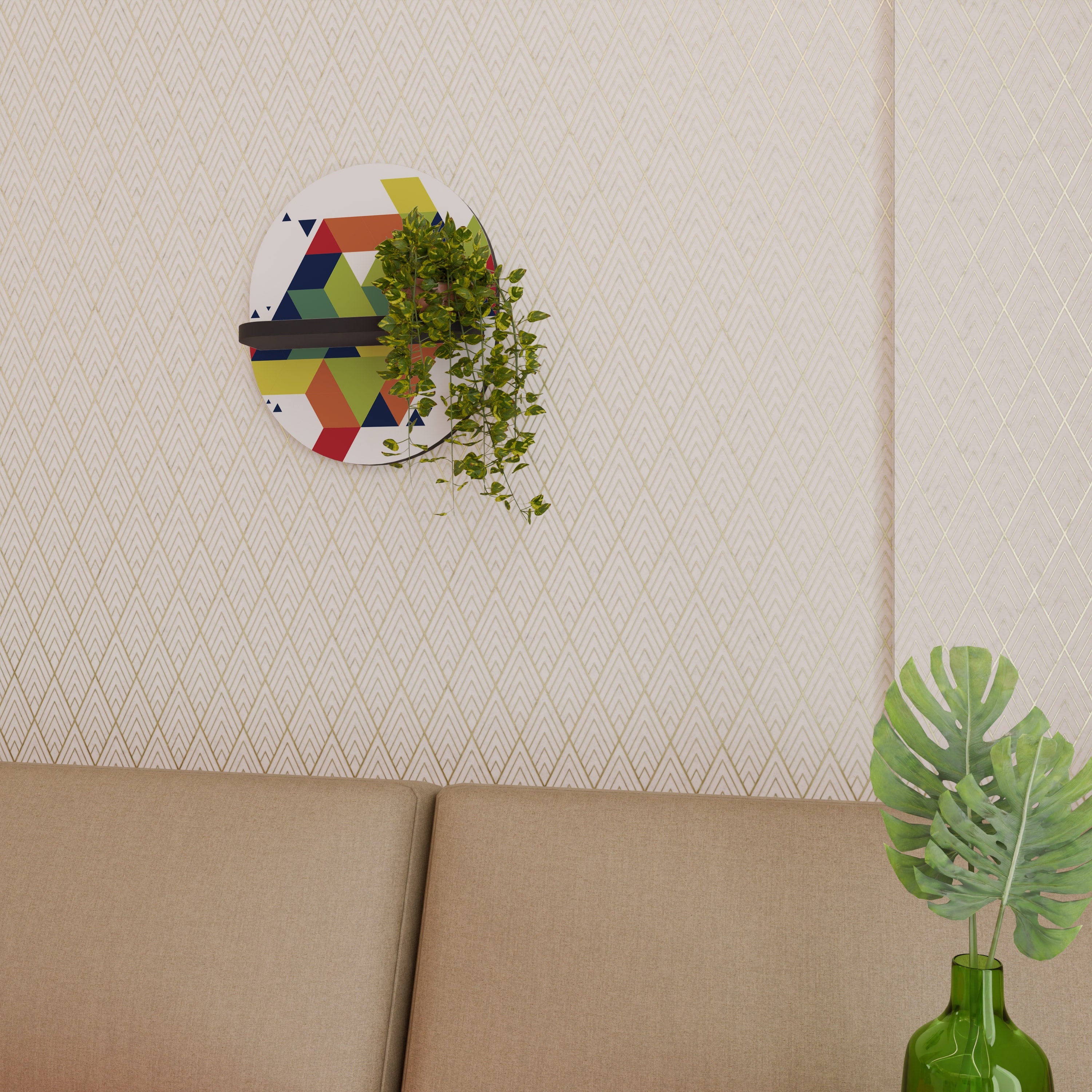 FUTURE SIGN Decorative Art Shelf