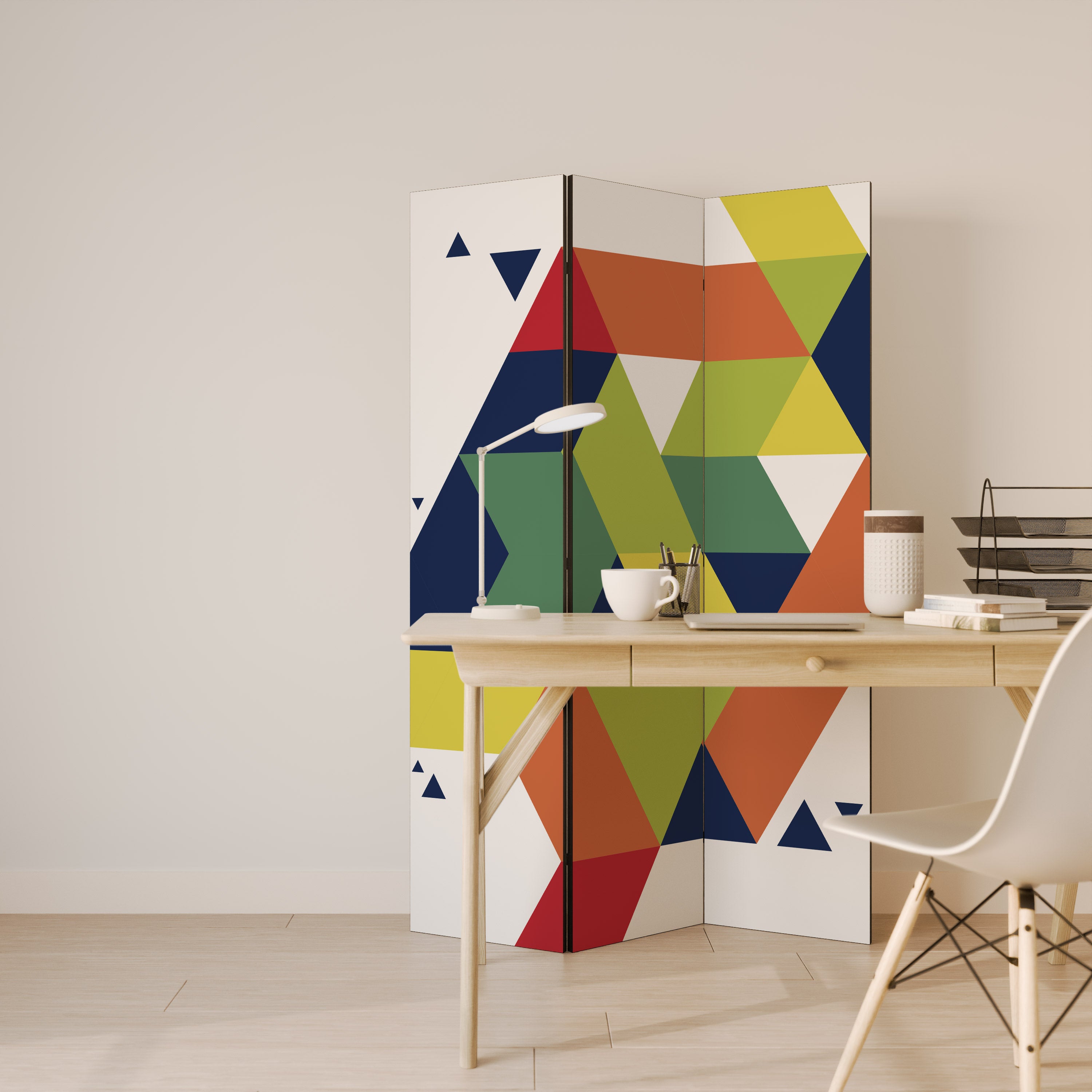 FUTURE SIGN Dekorativ rumsavdelare – 3 paneler