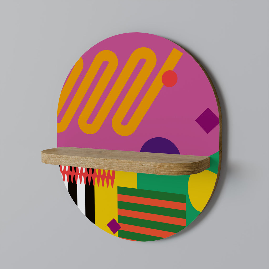 VIVID ART Decorative Art Shelf