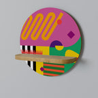 VIVID ART Decorative Art Shelf