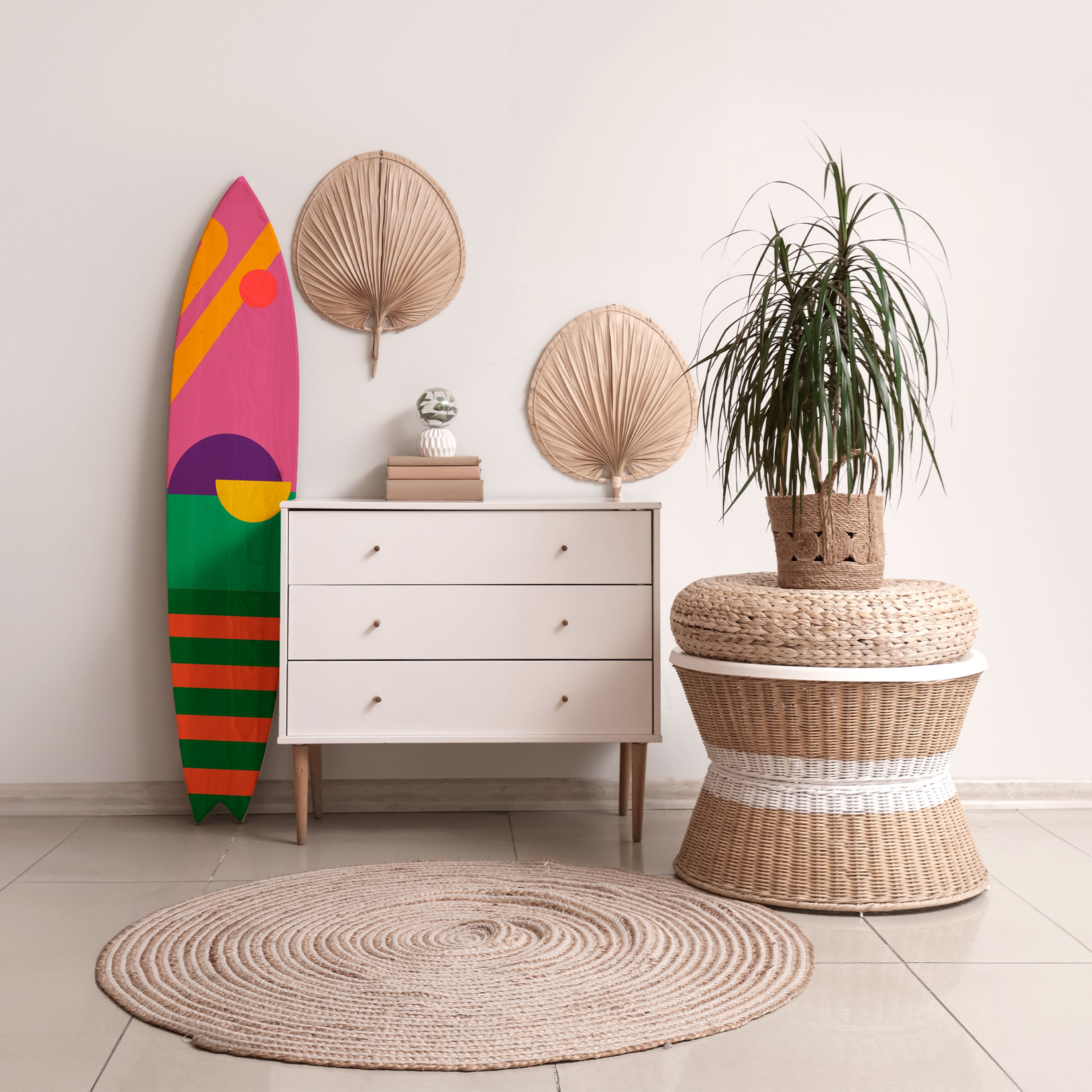 VIVID DREAMS Surfboard Decorative Panel