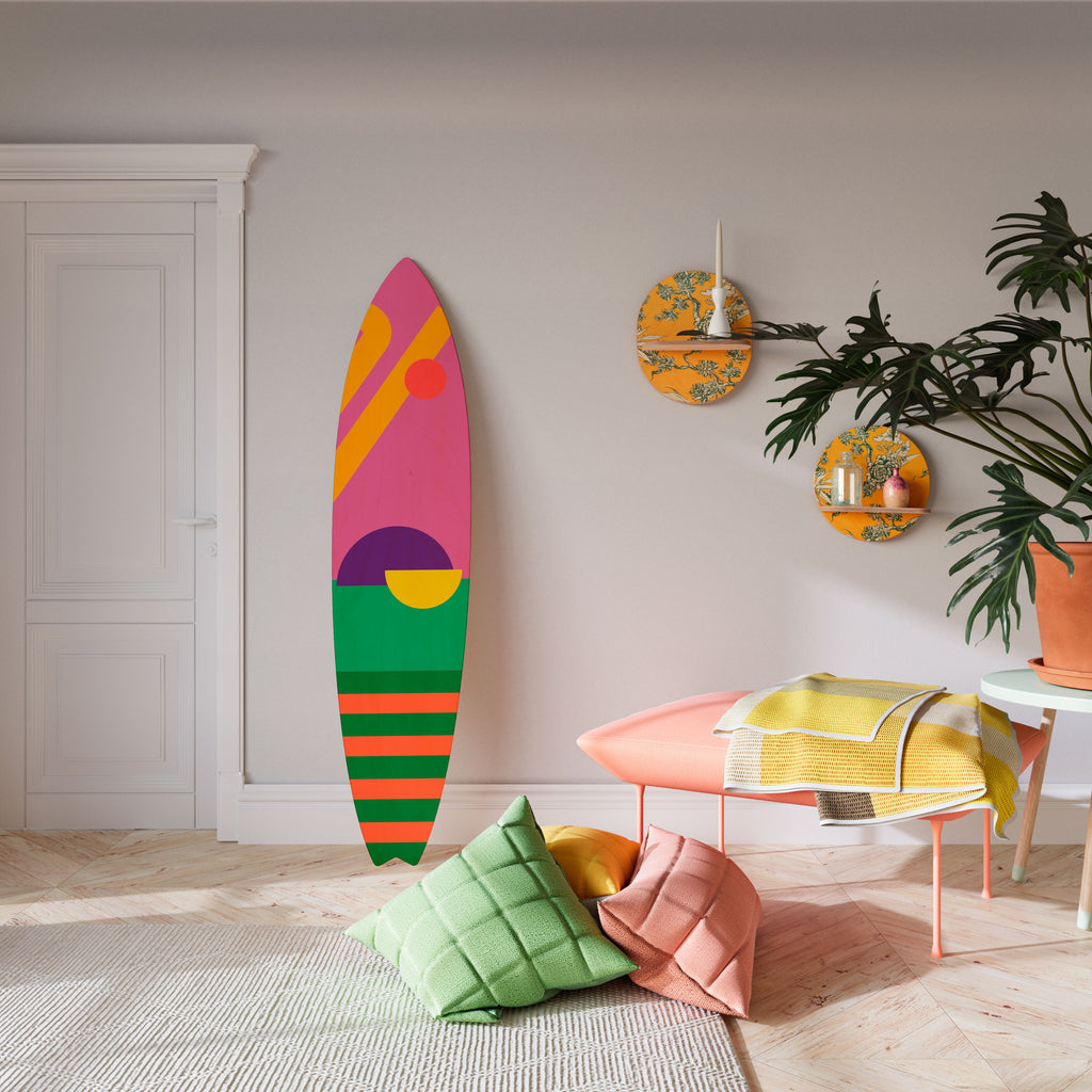 VIVID DREAMS Surfboard Decorative Panel